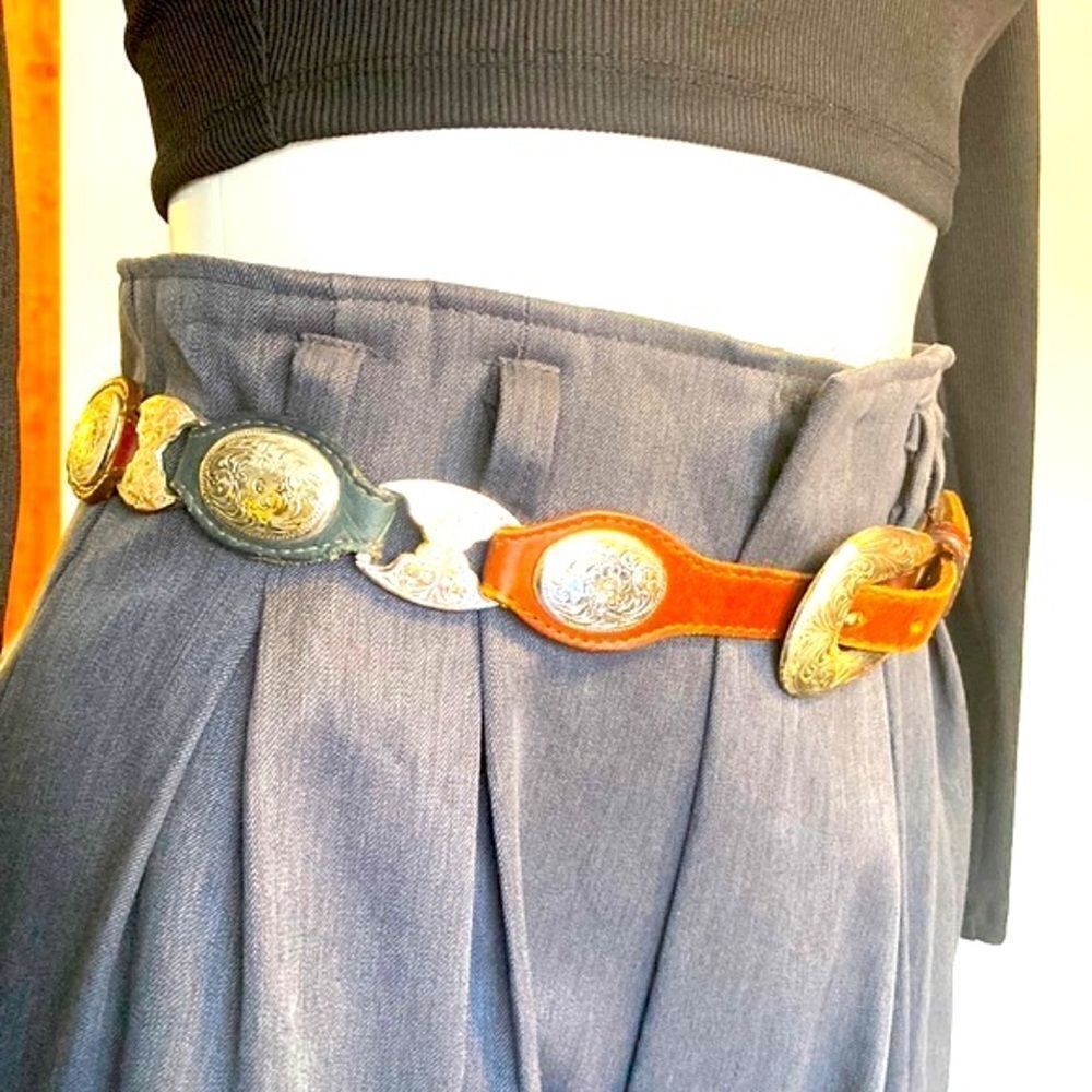 Leather  unisex belt 